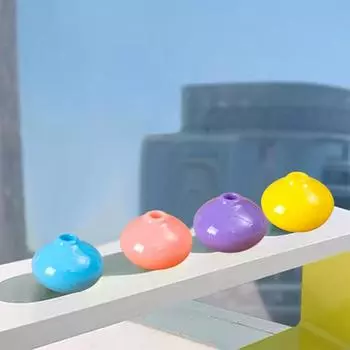 Симпатичная имитация цветной вазы для украшения своими руками, ваза для кукольного домика, миниатюрные украшения, подарочная маленькая ваза