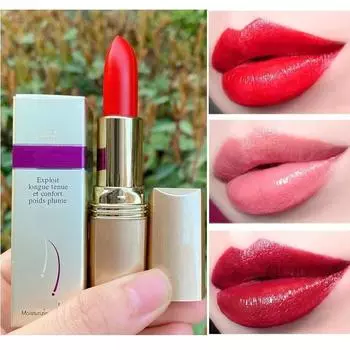 Симпатичная красная помада, долговечная увлажняющая розовая помада, водостойкая роза, тающая губная помада, бархатная ручка для губ, женский косметический макияж