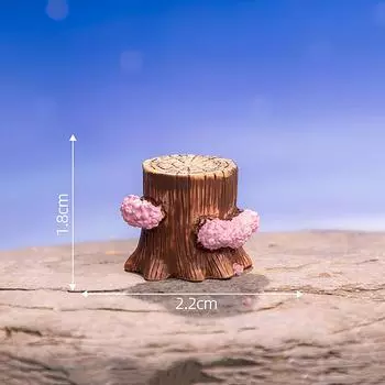 Симпатичная мини-статуя розового оленя, микро-пейзаж, домашний настольный автомобиль, украшения для приборной панели