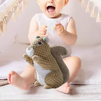 Симпатичная писклявая игрушка-животное для собак, встроенная в звуковую мебель, защита, сохраняет активность, успокаивает, интерактивна. Koala