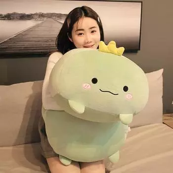 Симпатичная плюшевая хлопковая кукла-60 см, мягкая подушка A