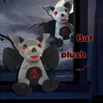 Симпатичная плюшевая игрушка-кукла с животными, креативные декоративные украшения One Size чёрный