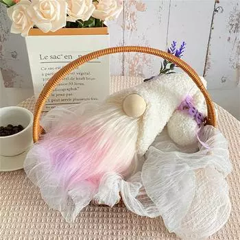 Симпатичная плюшевая кукла Клаус, праздничный гном, кукла-бабочка, декор, предметы интерьера