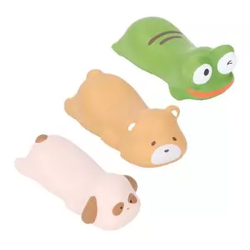 Симпатичная подставка для запястья, эргономичная подушка для мыши с изображением животных из искусственной кожи, подушка для отдыха, коврик для снятия усталости рук Frog