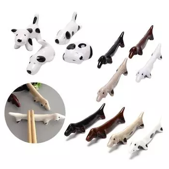Симпатичная ретро керамическая такса собака столовая посуда рамка украшение обеденного стола
