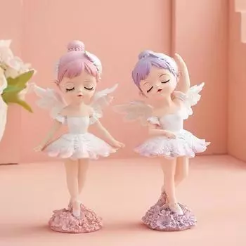 Симпатичная резиновая балерина Бела, украшение для стола, украшения для детской гостиной, украшения для дома в виде ветра