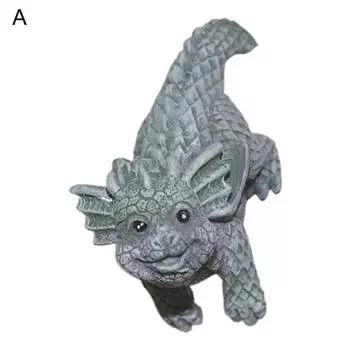 Симпатичная скульптура животного, водонепроницаемая, художественная, добавляющая жизненной силы D