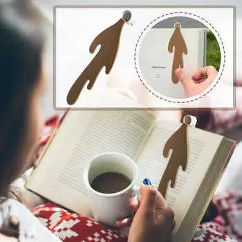 Симпатичная угловая закладка, книжные аксессуары для любителей чтения