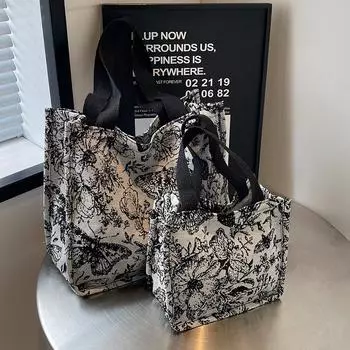 Симпатичная вязаная сумка через плечо Niche Design, женская универсальная сумка для покупок и поездок на работу, женская сумка