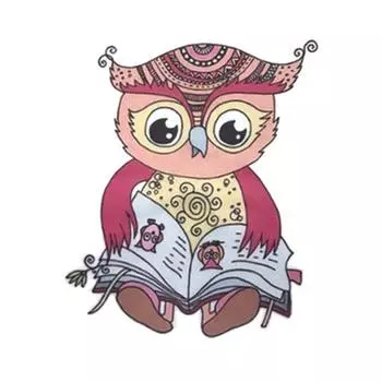 Симпатичная вязаная ткань для женщин и девочек, аппликация с изображением совы, детский милый костюм птицы, нашивки