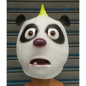 Симпатичная забавная маска панды, реквизит для выступлений для взрослых и детей бездна