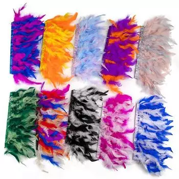 Симпатичное кольцо с перьями индейки, браслет, детские ювелирные аксессуары, перо