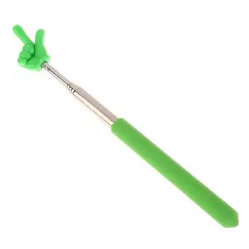 Симпатичное руководство по чтению с пальцев Дошкольные учебные пособия Выдвижные палочки Развивающие обучающие игрушки для детей Телескопическая штанга