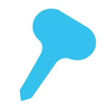 Симпатичные 100 шт. Пластиковые маркеры для растений T-образные этикетки для питомника, садовые горшки для растений