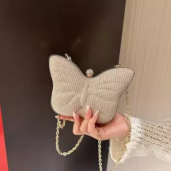 Симпатичные бабочки, маленькие сумки из ПВХ через плечо для женщин, хит продаж, роскошные вечерние сумки и кошельки, женский клатч