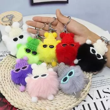 Симпатичные брикеты брелок сумка подвеска автомобильный брелок автомобильные украшения светло-зеленый