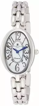 Симпатичные часы подлинные импортные серебряные [Salvatore Mara] SM17152-SSWH женские