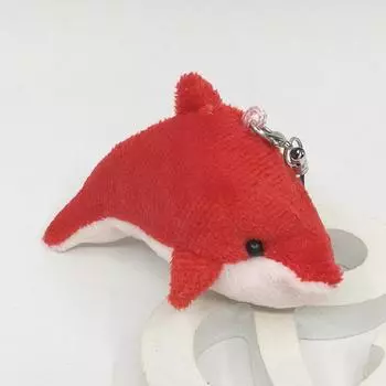 Симпатичные мультяшные дельфины, плюшевые куклы, брелки, мягкие куклы, брелок для сумок, подвеска жёлтый