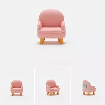 Симпатичные наклейки для дивана и холодильника, смоляные 3D сообщения, стикеры для заметок, новое украшение для дома коричневый