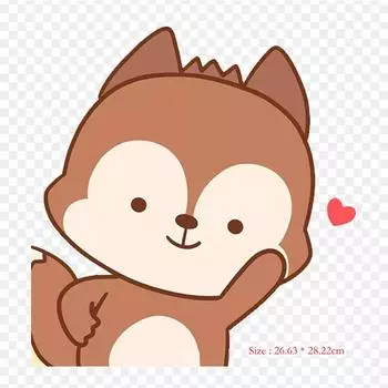 Симпатичные обои для рабочего стола с парой, милые термопереносные печатные виниловые нашивки, наклейки для одежды, аппликации «сделай сам», моющиеся нашивки