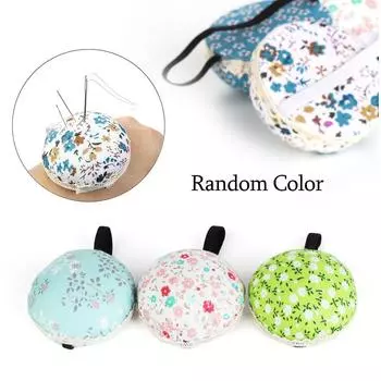 Симпатичные пуговицы для хранения шарообразных товаров для дома, ремешок на запястье, цветочный держатель для игл, подушка для швейных булавок