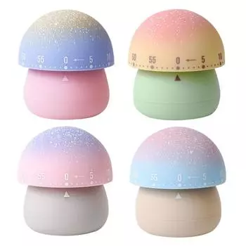 Симпатичный грибной таймер управления механические кухонные таймеры для домашней кухни кулинария игра на пианино учебное пособие аксессуары для дома