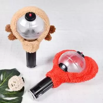 Симпатичный мультяшный абажур с плюшевой поверхностью для поддержки фанатов(Не включая лампу) Aojie - Lamb