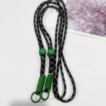 Симпатичный ремешок для телефона, регулируемый диаметр, универсальный чехол для улицы, чехол через плечо, зажим для шнура на шею, ремешок на запястье с защитой от потери A8