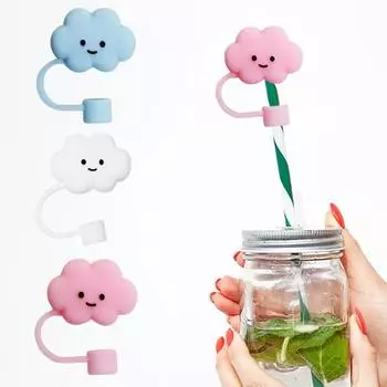 Симпатичный соломенный чехол с защитой от брызг, нескользящий, герметичный синий