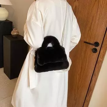 Simple and fashionable shoulder bag women s 2024 autumn new fashion retro messenger bag trend casual small square bag women чёрный