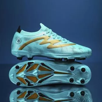 Simple and lightweight men s and women s football shoes, non-slip and cushioning, student youth professional training game shoes batch 32