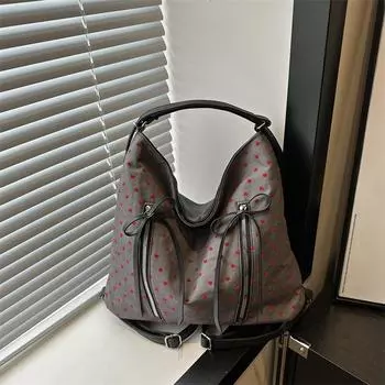 Simple and stylish large-capacity tote armpit bag 2024 summer new niche design fashionable shoulder commuter bag