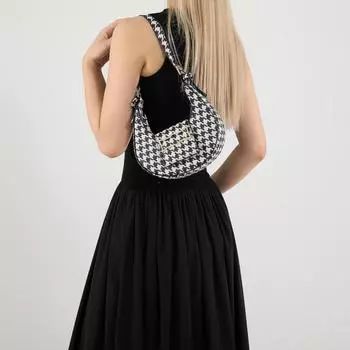 Простая и фактурная сумка через плечо, новая красивая и универсальная нишевая женская персонализированная сумка, модная женская сумка подмышкой в иностранном стиле цветной печати леопарда