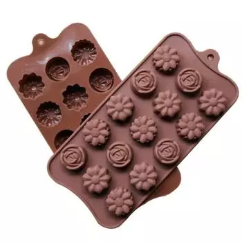 Simple baking tools food grade silicone puding home kitchen cake dec baking mold diy chocel кофейный