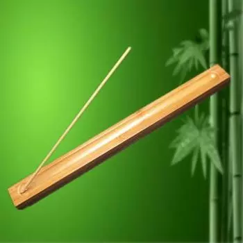 Simple Bamboo Lying Incense Burner Fragrance Base Line Incense Socket Portable Incense Stick Household Decoration