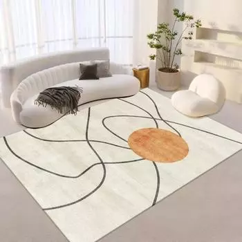 Простой ворсистый ковер с кристаллами для гостиной, дивана, чайного столика, ковер для спальни, ковер для гардеробной, декоративный нескользящий ковер 1600mm x 2300mm