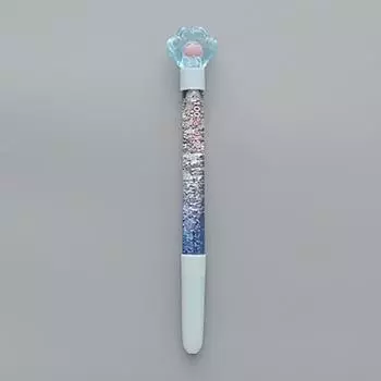 Simple Girl Heart Tiktok Net Red Luminous Quicksand Neutral Pen Cute Cute Instagram Magic Stick Student Creative Pen 20*2