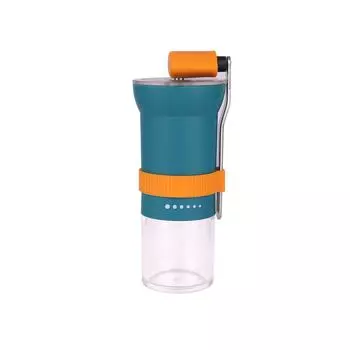 Simple Hand Cranked Bean Grinder Small Hand Cranked Grinder Hand Cranked Coffee Machine Adjustable Color Coffee Machine серый