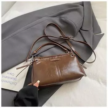Simple messenger bag, new women s commuter casual fashion trendy portable retro shoulder small square bag