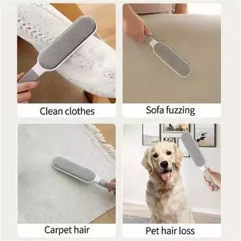 Простой очиститель для шерсти домашних животных, щетки для чистки, липкая щетка для удаления пыли, щетка для волос с антистатическим эффектом, средство для удаления ворса, щетка для удаления шерсти и пыли, статическая щетка Small