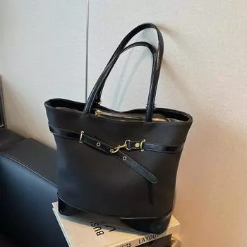 Простая ретро-сумка-ведро премиум-класса для женщин, осень-зима, новая модная, вместительная, универсальная, повседневная сумка через плечо зеленые хаки