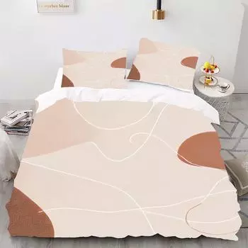 Simple Style - Digital Printed Duvet Kit - Polyester - Bedroom Decor -1 Bed cover +2 Pillowcase (no pillow core) 173x229cm