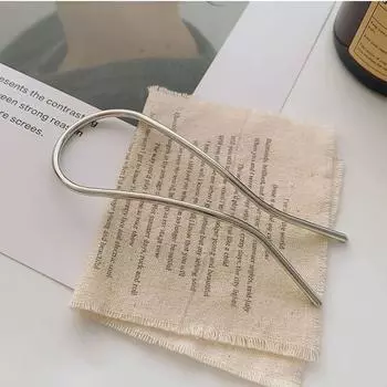 Simple U Shape Hair Clips Bobby Pins for Women Metal Bobby Pins Barrettes Bridal Hairstyle Tools Accessories for Women Bun Maker