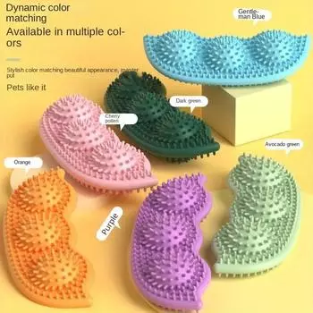 Simplicity Pea Molar Stick Чистящий Массажер Принадлежности Чистка Зубов Домашних Животных Щетка Для Собак Зубная Щетка Для Щенков Маленьких Больших Собак Игрушки Для Жеваний зелёный