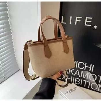 Simplicity Pu молния женские сумки с верхней ручкой модные контрастные цвета трендовые сумки через плечо