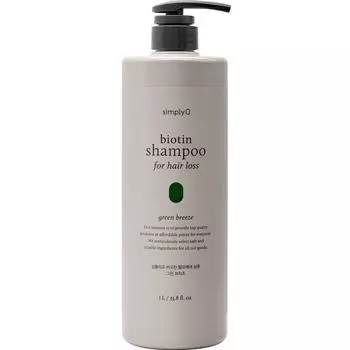 Simplio Biotin Hair Loss Care Шампунь, 1, 1л Корейский уход за волосами