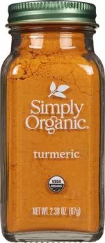 Simply oz Organic, Turmeric, 2.38 (67 g)