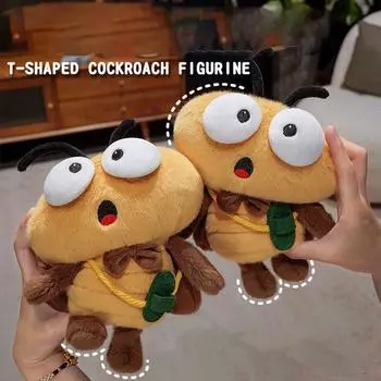 Simulated Cockroaches, Funny Animals, Plush Toys One Size