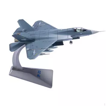 Simulation 1:72 Aircraft Model Zinc Alloy Fighter Diecast with Display Base for Bedroom