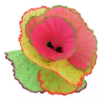 Simulation Coral Decoration Fluorescent Fish Tank Plants Decoration for Landscape Decor Colorful разноцветный
